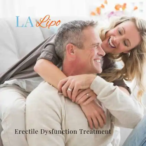 LA-EMS Higham Ferrers treatment - happy couple together.