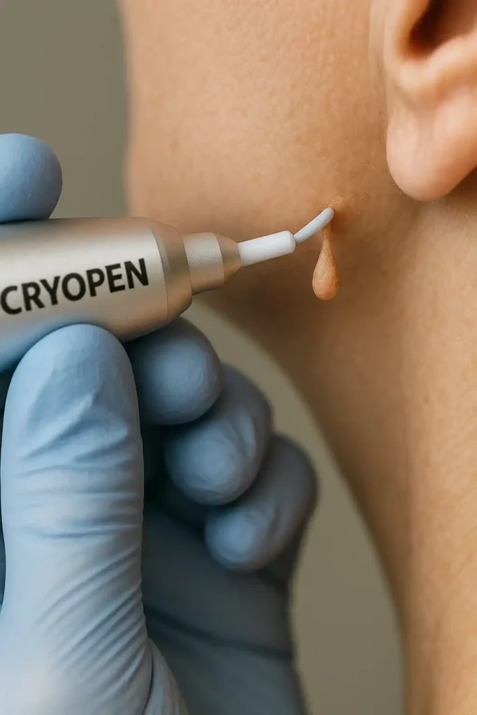 Cryopen for skin tags removal Higham Ferrers speak to our team today!