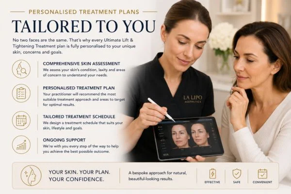 book a consultation about your ultimate lift and tighten treatment Higham Ferrers