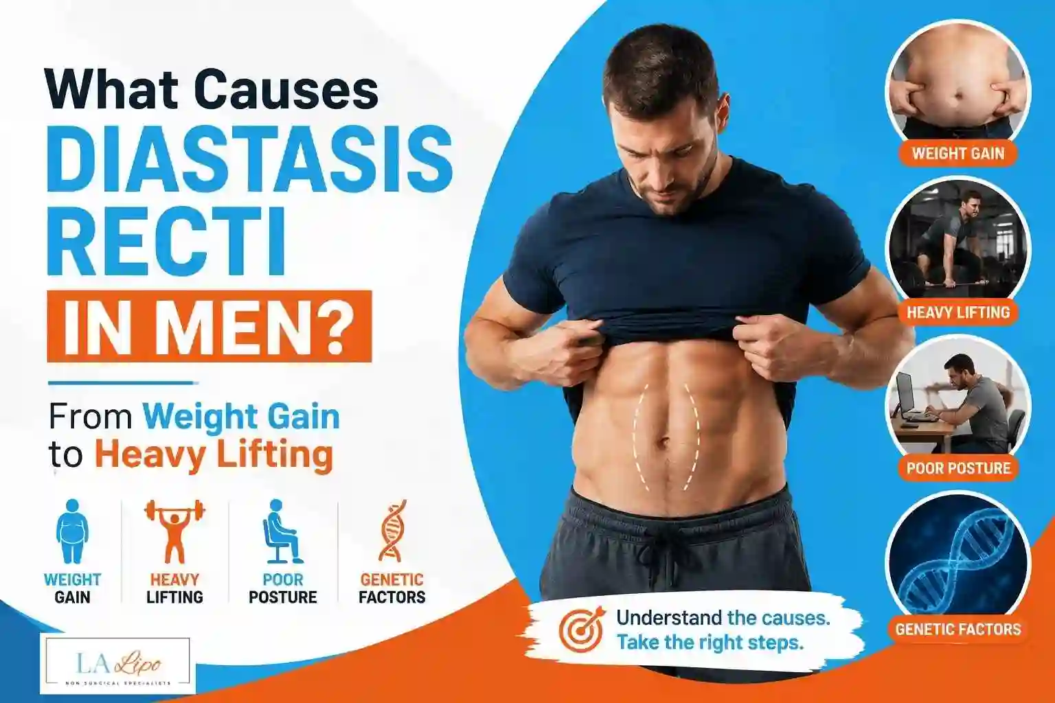 What Causes Diastasis Recti in Men? From Weight Gain to Heavy Lifting Higham Ferrers